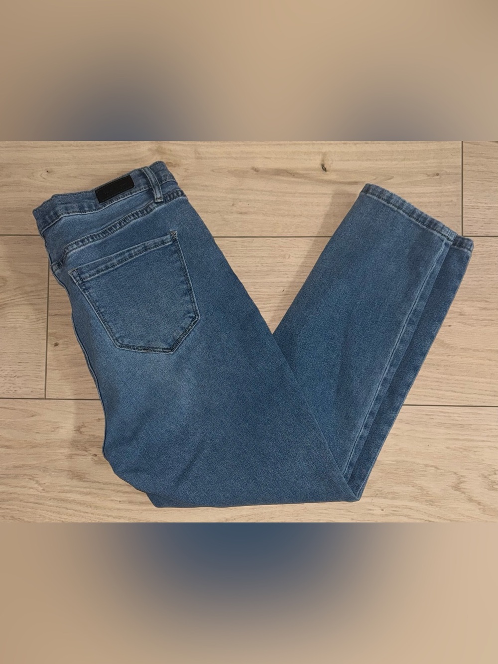 Nicole Miller New York SOHO High Rise Skinny Cropped Denim Jeans Pants Size 12